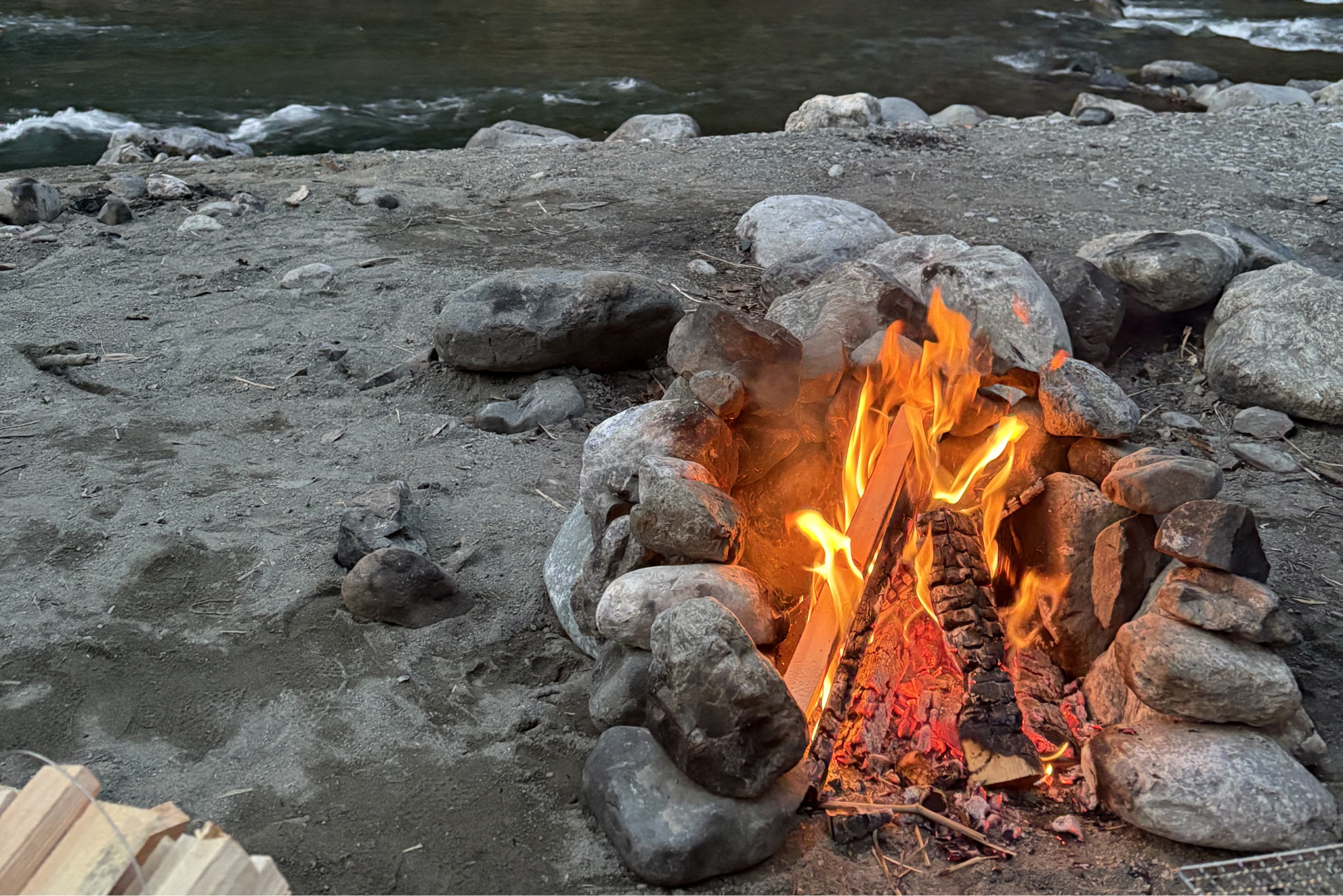 奥多摩 氷川キャンプ場 直火OK
