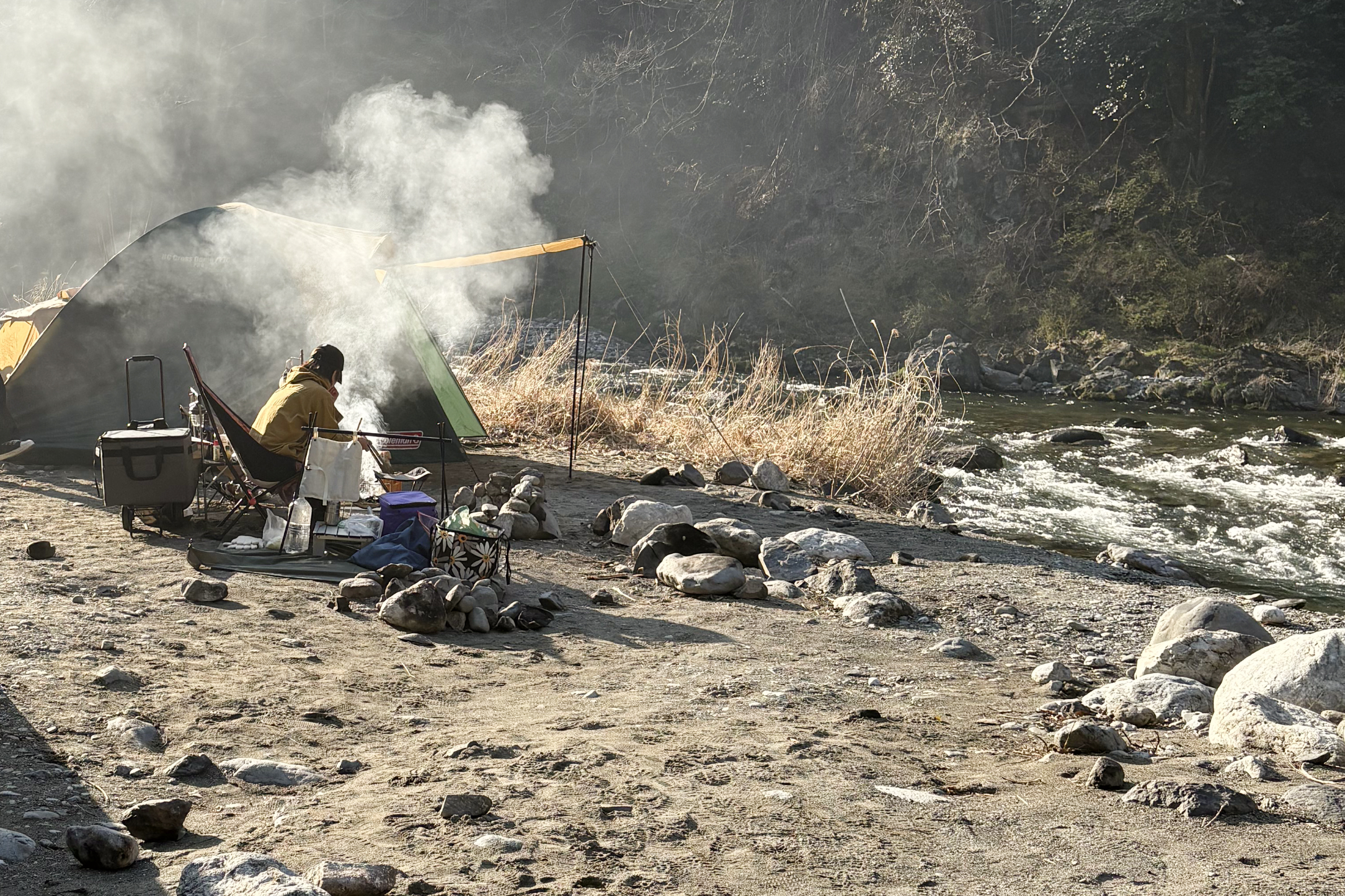 奥多摩 氷川キャンプ場
